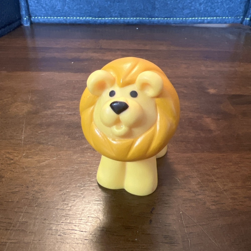Fisher Price Little People MALE LION for Noah's Ark Zoo Jungle‎ Head Turns